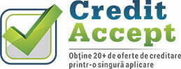 Credit Accept | Partenerul de incredere in lumea complexa a banilor Logo